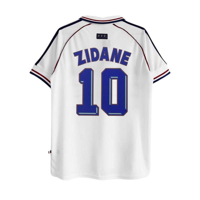 98-06 French GF Retro Thai Jersey No. 10 Zidane No. 12 Henry Short-sleeved Thai Jersey Football Jersey