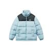 Hongxing Erke Contrast Color Casual Stand Collar Warm Down Jacket Unisex Outerwear 51223401002-507