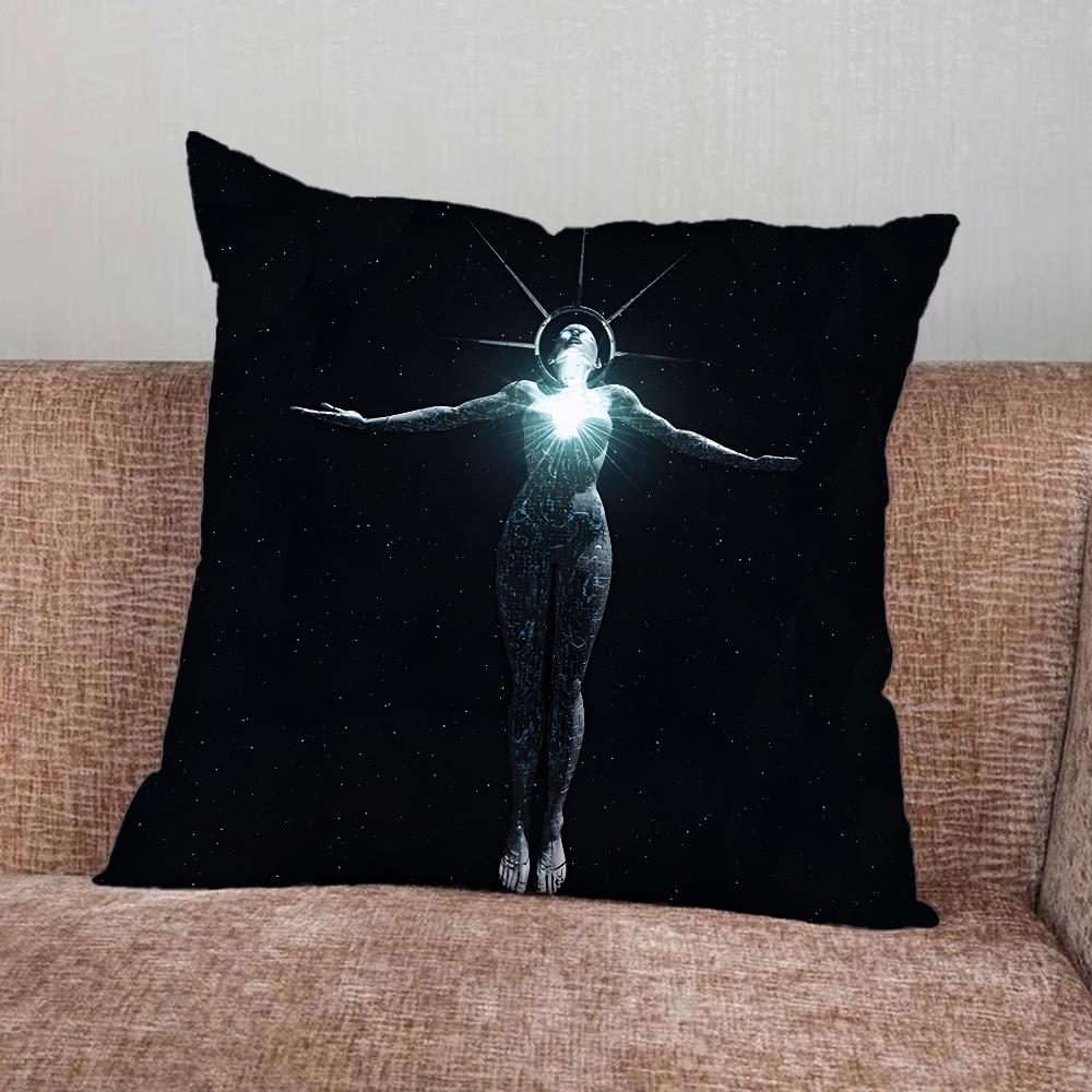 

DJ A-Afterlife Anyma Pillow Case For Home Bedroom Car Office Decoration Living Room Sofa Cushion Cover Suitable 16x16Inch