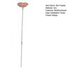 Rusty Flower Bird Bath Garden Stake Outdoor Bird Feeder with Stake Metal Flower Yard Art Stake Water Feeder for Birds Bees Butterflies