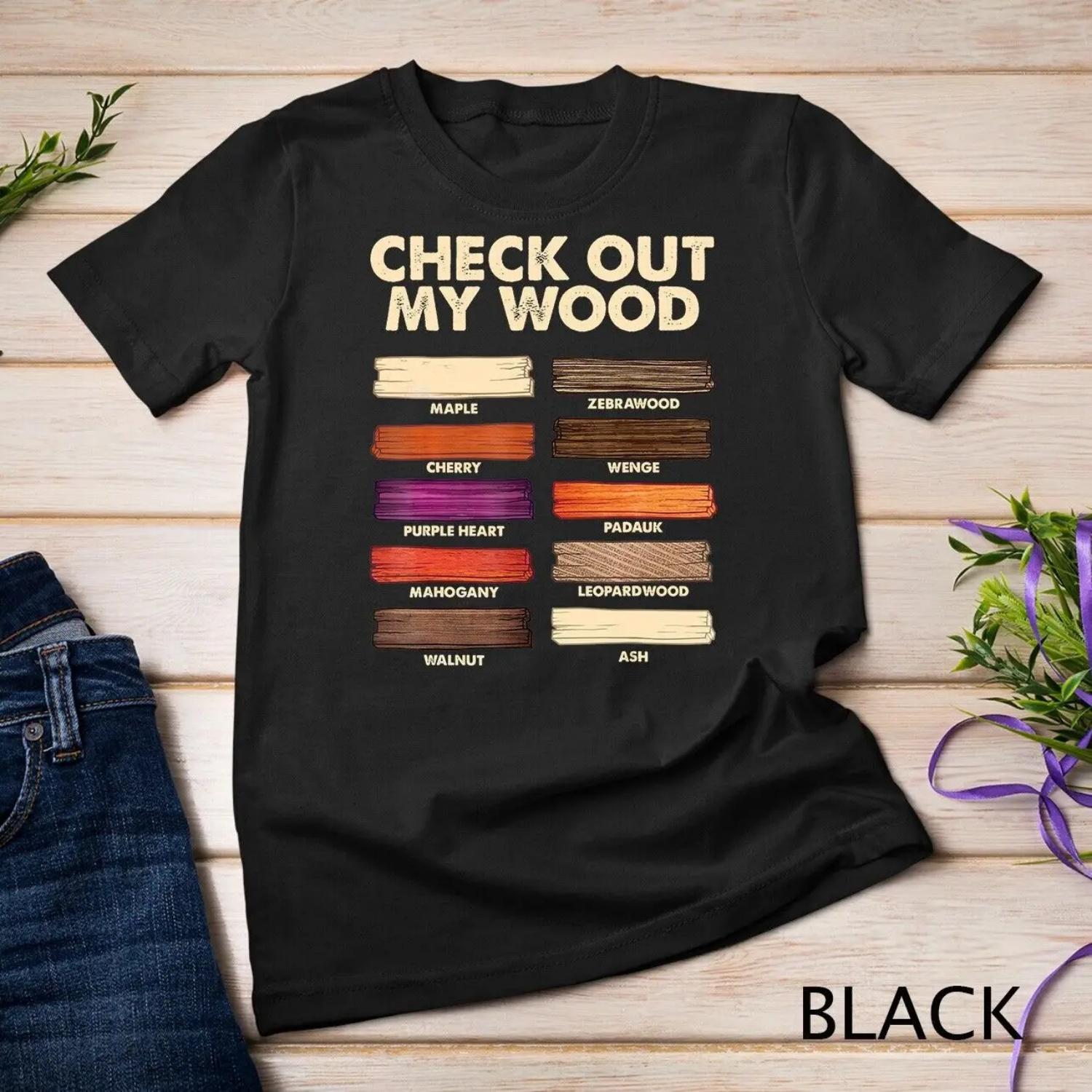 Funny Woodworking Design For Men Dad Woodwork Wood Carpentry T shirt S