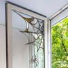 2D Flat Halloween spider web holiday decoration bedroom windowsill stickers double-sided printing visible electrostatic  film