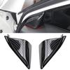 For Mazda CX-5 CX5 CX 5 2017 2018  Carbon Fiber Car Front Door Window Inner Triangle A Colum Cover Stickers Trim