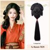 Ancient Hanfu Set: Wei Jin Headdress & Warring States Robe with Bun Styling