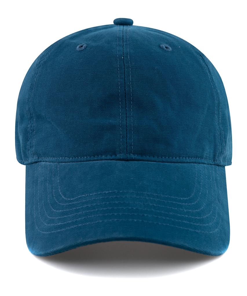 Chaebteo Casual Canvas Ball Cap - Steel Blue
