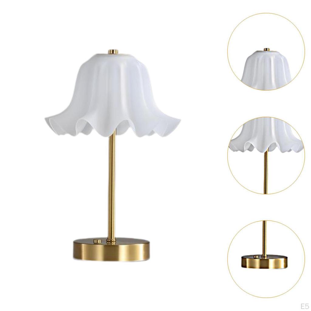 Bedside Lamp Touch Portable Table USB Charging Function Decorative Energy Saving for Bedroom