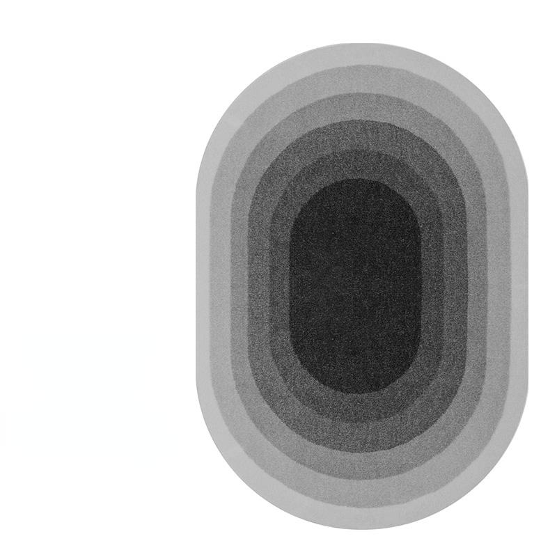 Modern Style Rugs for Bedroom Oval Shape Living Room Decoration Carpet Home Washable Anti-slip Floor Mat Fluffy Soft Bedside Rug