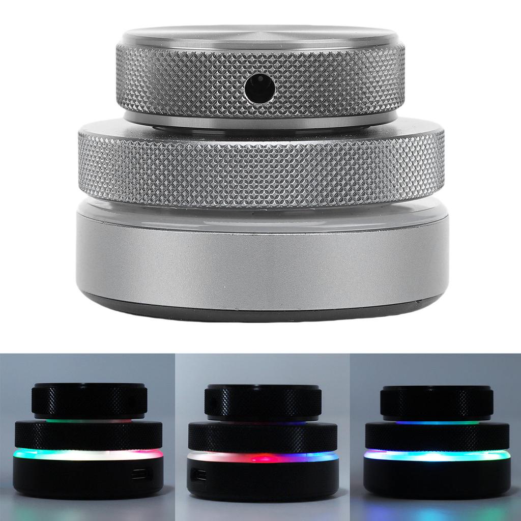 Lautstärkeregler 2,4G Bluetooth USB C Kabelgebundener Multimedia-Controller-Regler mit RGB-Licht für Telefon Tablet PC