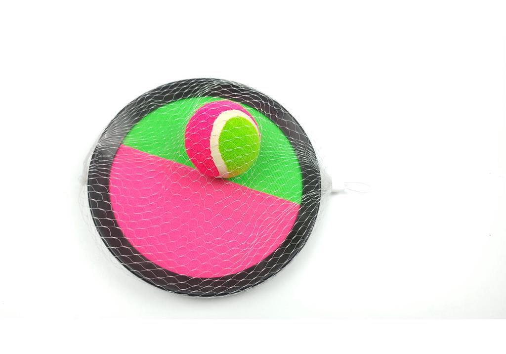 Sticky Ball Toss Disc for Kids - Outdoor Target Game & Dodgeball