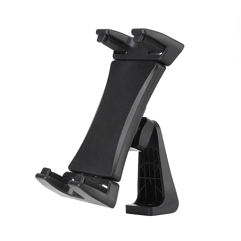 

360° Rotatable Floor Tablet Stand with Adjustable Base and 1/4 Universal Mount for Live Broadcasts
