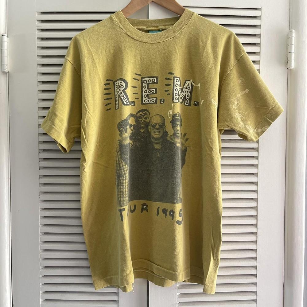 R.E.M. 1995 Tour 90s Retro Style Unisex Remake T Shirt S5XL NH20095 Unisex T-Shirt
