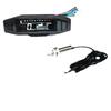 Motorrad modifizierter Mini-VA-High-Definition-LCD-Tachometer Geschwindigkeit Ölzähler Vergaser EFI einstellbar