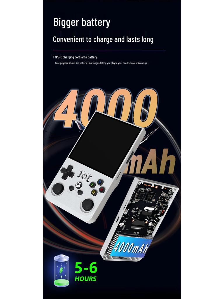 R36MAX: Open Source Retro 3D Handheld Game Console with Dual System