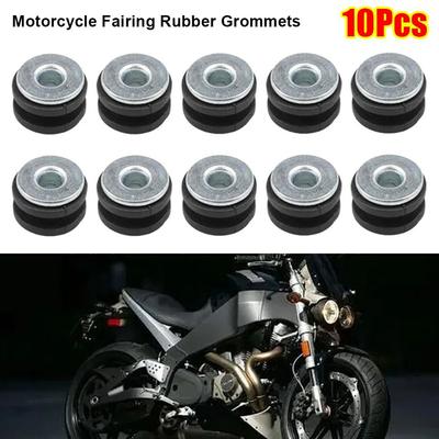 10 Stück/Set Stoßdämpfende Gummitüllen für Honda für Suzuki für Kawasaki Verkleidung