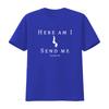 Here Am I Send Me Malawi Isaiah 6 Mission Trip Travel T Shirt Black X Large vintage Washed Top For Everyday Wear homme