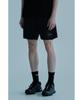 Eolseukamela [2-Pack] 2-In-1 Active 7-Inch Shorts_Half & Long Tights_Black