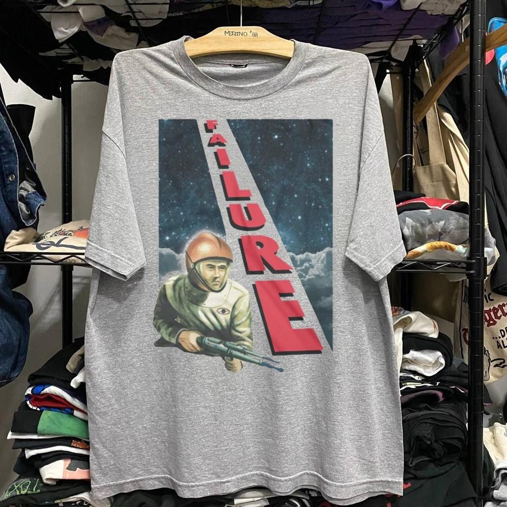 Vtg Failure band rare Design Sport Gray Remake T shirt Heavy Cotton NH25181 XXL