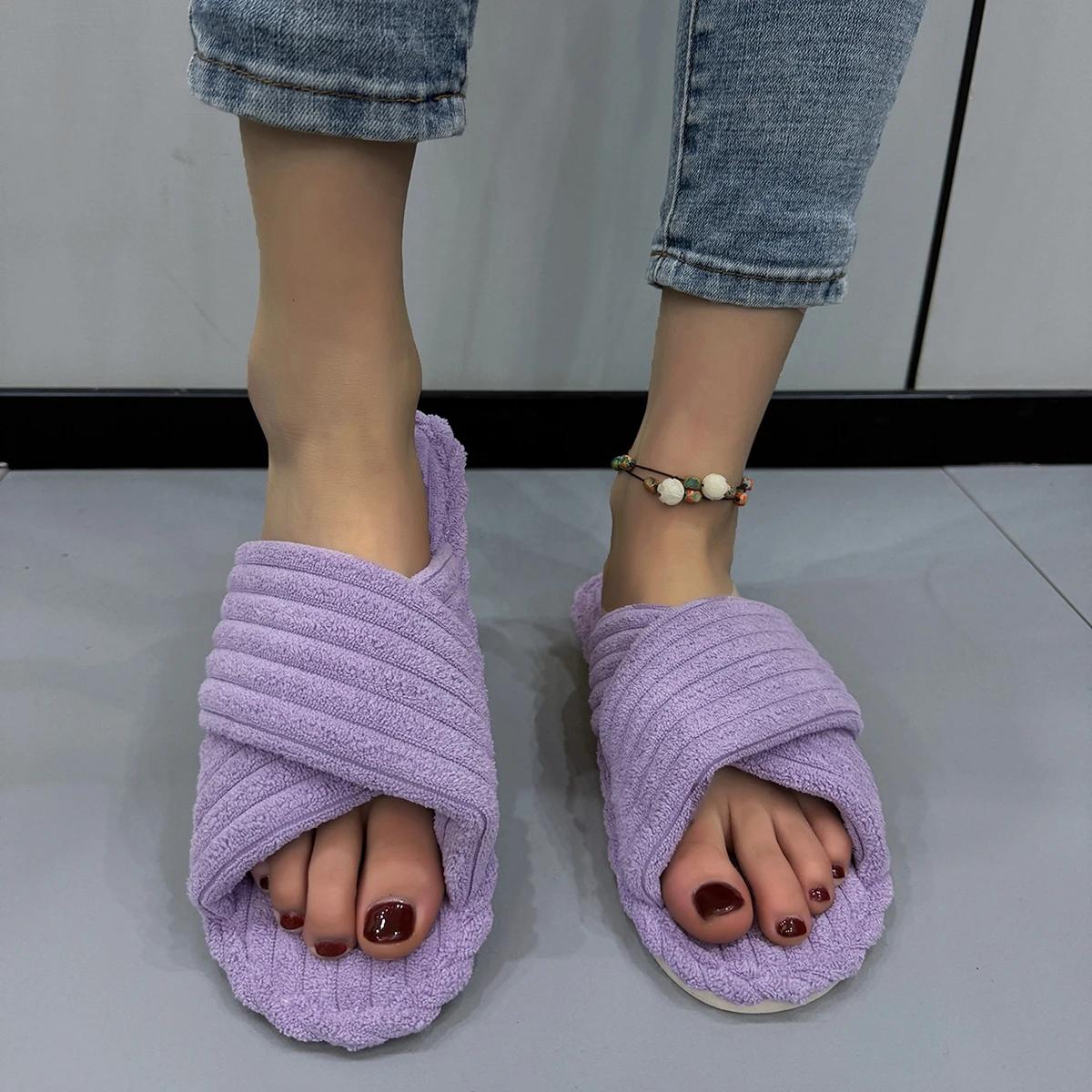 

Модная женская обувь 2024 года, горячая распродажа, базовые женские тапочки, модные повседневные тапочки с открытым носком, женские новые тапочки на плоской подошве с круглым носком Zapatos 41