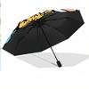 8‑Rib Automatic Umbrella, Mafalda Design Foldable Umbrella for Sun Rain Protection Travel