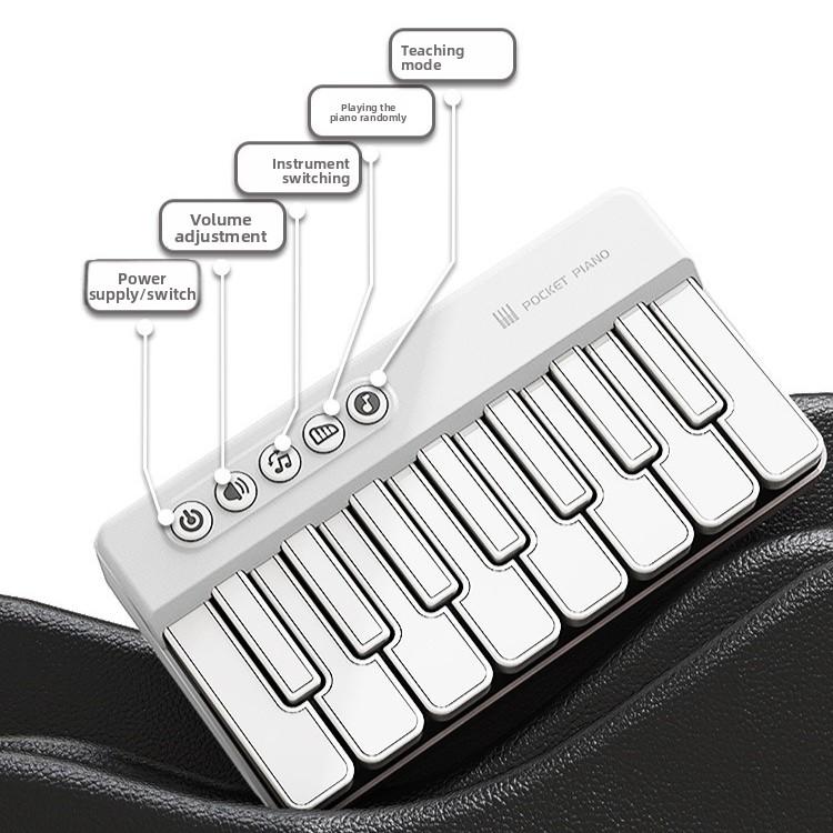 Children's Rainbow Electronic Organ Lighting Music Playing Piano Infant Early Education Multifunctional Music Toys