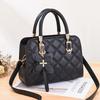 Trend Embroidery Thread Shoulder Bag Female Branded Trending Handbags Ste Pattern Pu Leather Crossbody Bags for Women