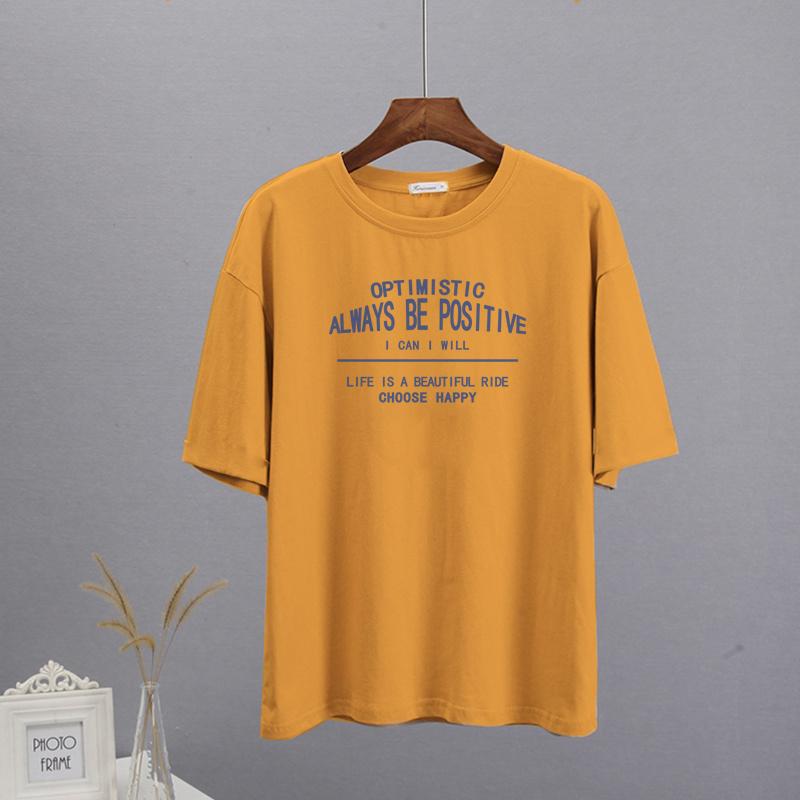Shellsuning Oversized Letter Printed Couple Clothes Summer New Casual Vintage Short Sleeves Basic Soft Tees Female Korean All Match Gothic Tops