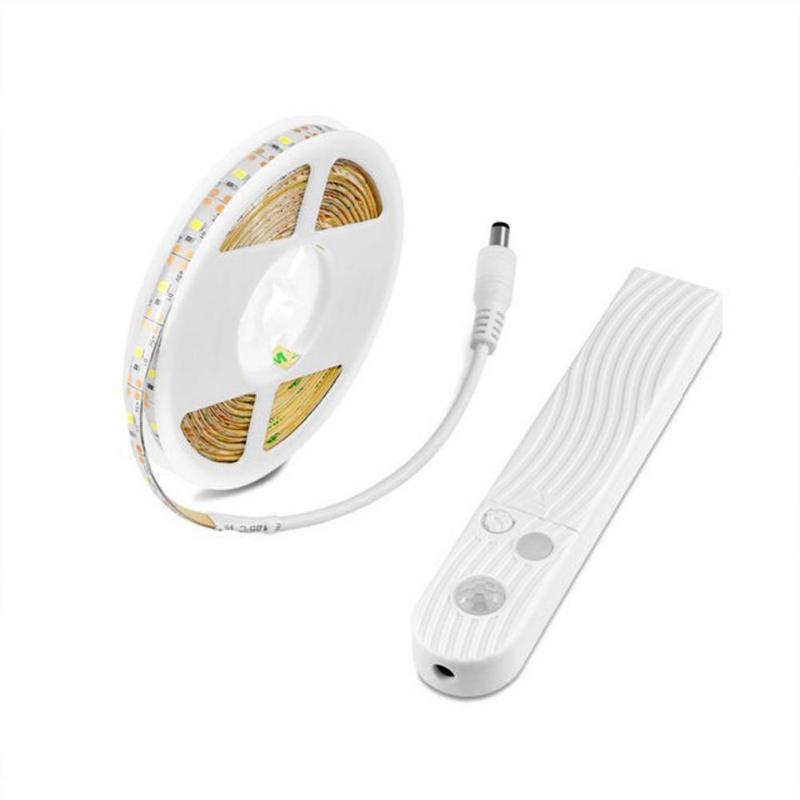 LED Strip Light USB 5V Automatic Power Saving Motion Sensor Built In Timer For Living Room Bedroom 1/2/3M