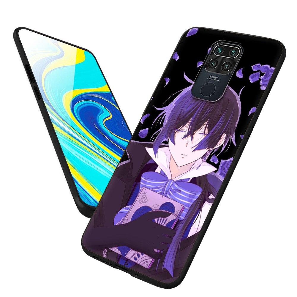 Anime Die Fallstudie von Vanitas Telefon Fall Für Xiaomi Redmi Hinweis 9S 9 8 7 10 Pro 8T 9C 9A 8A K40 Weiche Schwarze Abdeckung Coque Funda