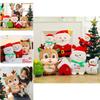 Festive Plush Toy Reindeer Doll Perfect For Christmas Holiday Home Decoration 25cm And 50cm