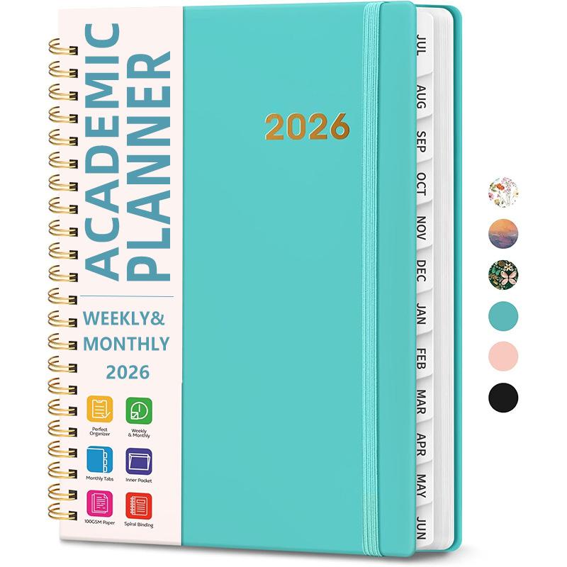 Agenda A5 2026 Quaderno a Spirale