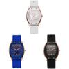 Small Fragrance Style Ladies Silicone Watch With Quartz Movement For Casual Girls