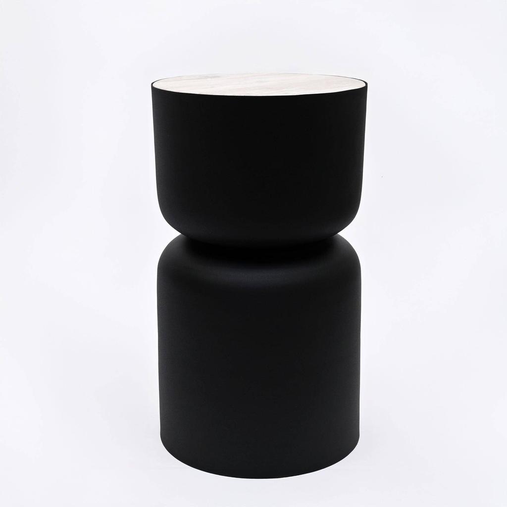 Drum Table with Marble top