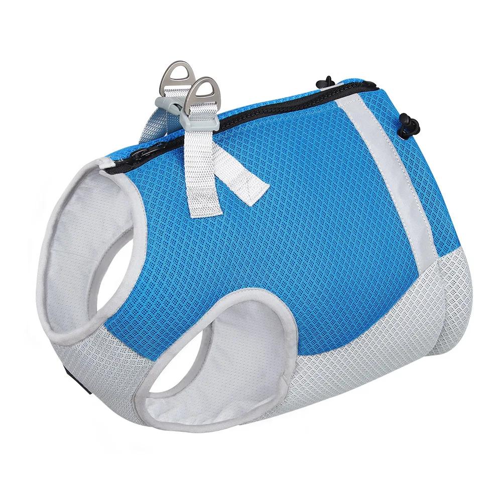 Dogs Cooling Vest Breathable Adjustable Fast Cooling Reflective Pets Ice Clothing for Summer Outdoor Hiking Walking Dogs Harness