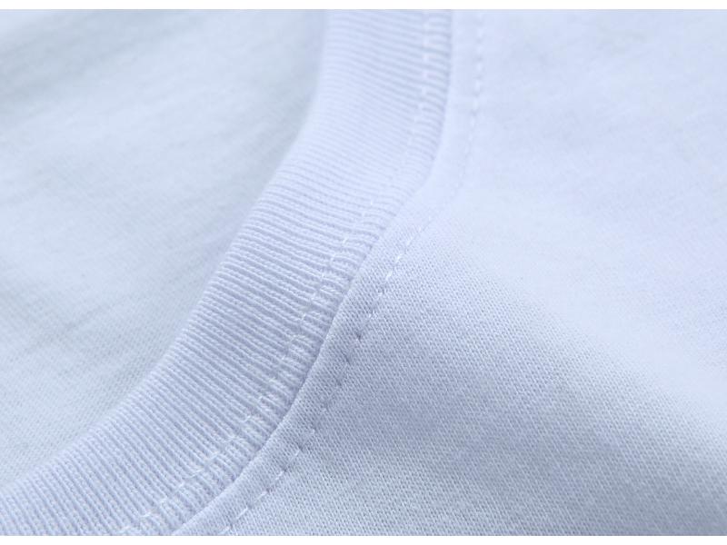 Camiseta de Manga Corta para Hombre Talla Grande Blanco Puro Verano 2025, Lisa, Estilo Juvenil