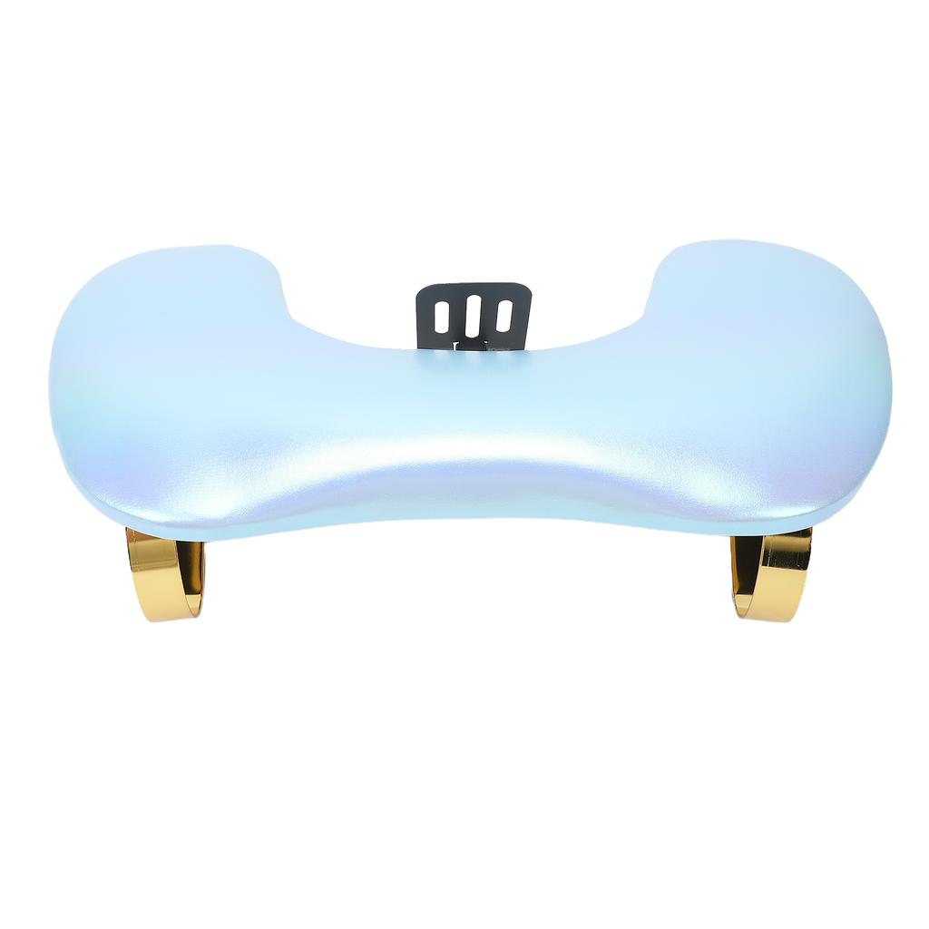 Nail Arm Rest for Nail Tech U Shaped PU Lther Manicure Arm Rest with   Phone Stand