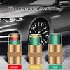 8Pcs High Precisions Tire Valves Cap Copper Material Construction for Year Round Protections In Various Conditions