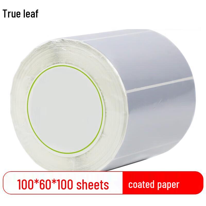 Zhenye 100x60mm Coated Label Printing Paper (10 Rolls)
