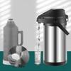 Stainless Steel Thermos Kettle with Pump Water Dispenser Airpot Coffee Pot  Camping