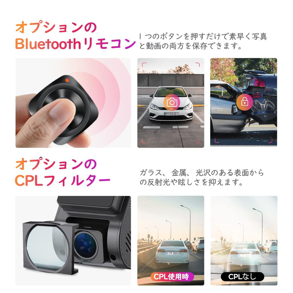 VIOFO A119 MINI 2 Dash Cam [Sony STARVIS 2 Ultra Compact Camera] Car Camera,