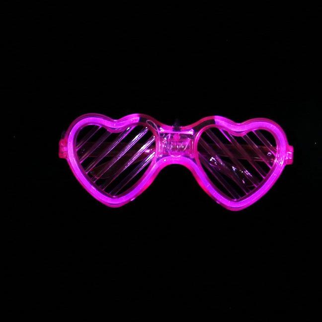 LED Luminous Shutter Glasses for Nightclubs and Raves