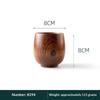 Wooden Cups Handmade Wood Handle Cups Handle Beer Coffee Milk Tea Mug Handmade Natural Kitchen Bar Drinkware Cup