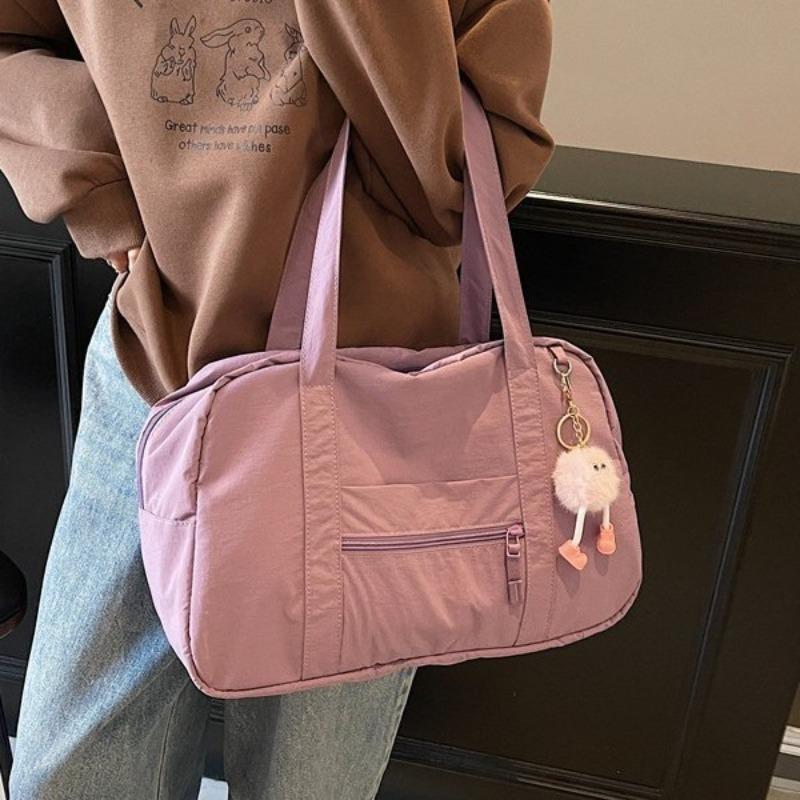 Stylish and Personalized Large-capacity Shoulder Women's Bags, New Lightweight Handbags, Casual and Simple Travel Bags