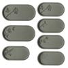 Easy to Use Silicone Mold Creating Decorative Trays Moulds with Unique Elliptical Shape Suitable for Gifting Making