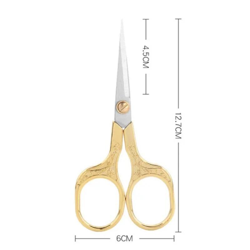 2/1PCS Stainless Steel Vintage Scissors Sewing Fabric Cutter Embroidery Scissors Tailor Scissor Thread Scissor Tools for Sewing Shears