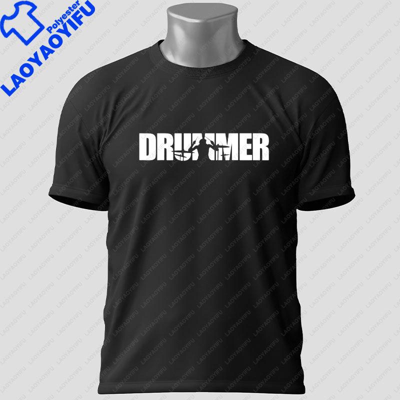 Unisex Unisex S Funny Poodle Drummer Graphic Tshirt Short Sleeve Casual Fashion Outdoor Tshirt For Drummers Music Lovers