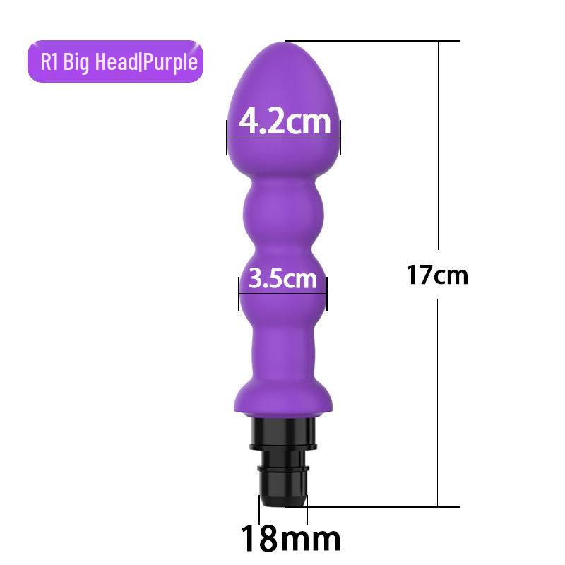Modified Erotic Silicone Fascia Gun Massage Head for Muscle Relaxation
