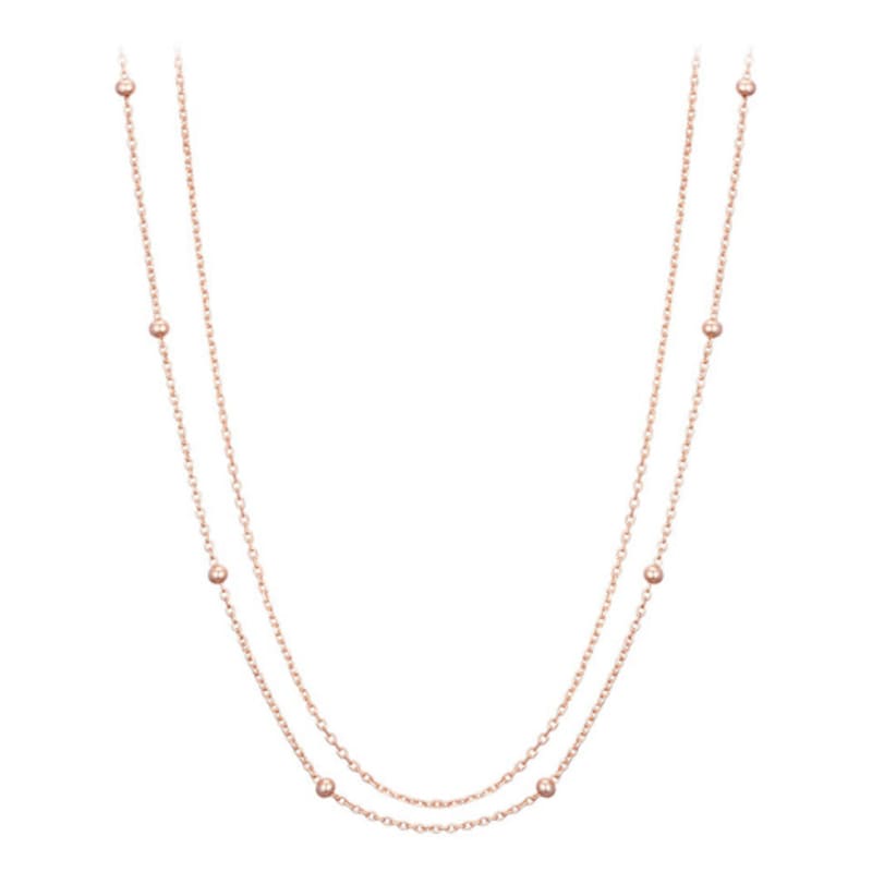 

J.ESTINA LALA J Necklace (JJLJN05B3312SR420) single type