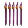 5Pcs Halloween Retractable Gel Pen School Stationery Supplies for Women Student Writing Noting Journaling