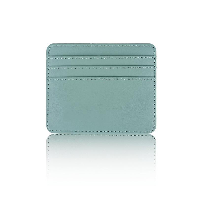 Selected Leather PU Material, Multi Slot Women'S Compact Card Bag, Card Sleeve Design Exquisite And Durable, Convenient Storage