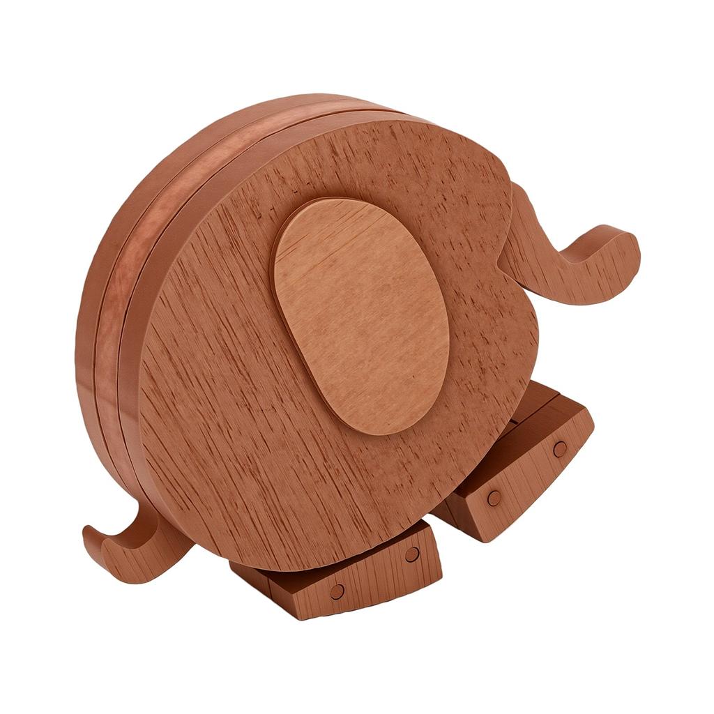 Holzrampe Gehtier, Schwerkraftbetrieben, Elefantenform,